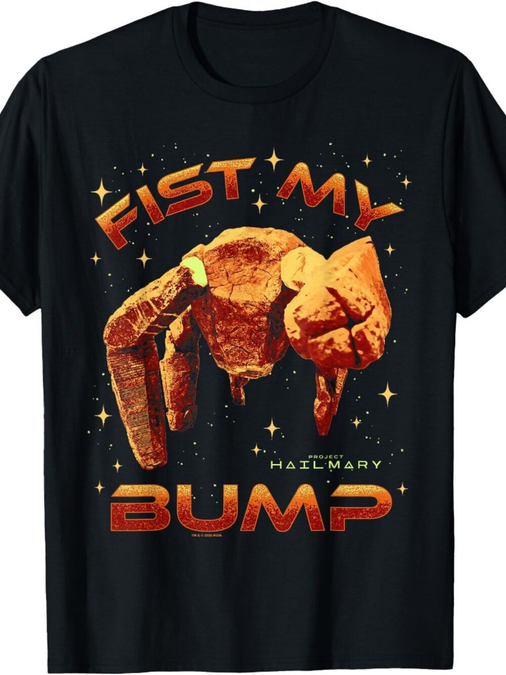 Project Hail Mary Fist My Bump Rocky The Alien Poster T-Shirt